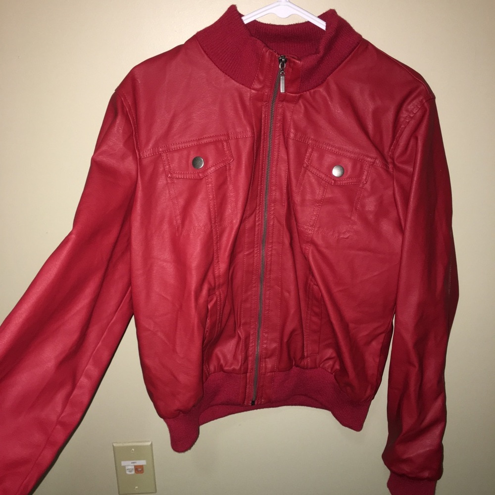 Red Leather Jacket